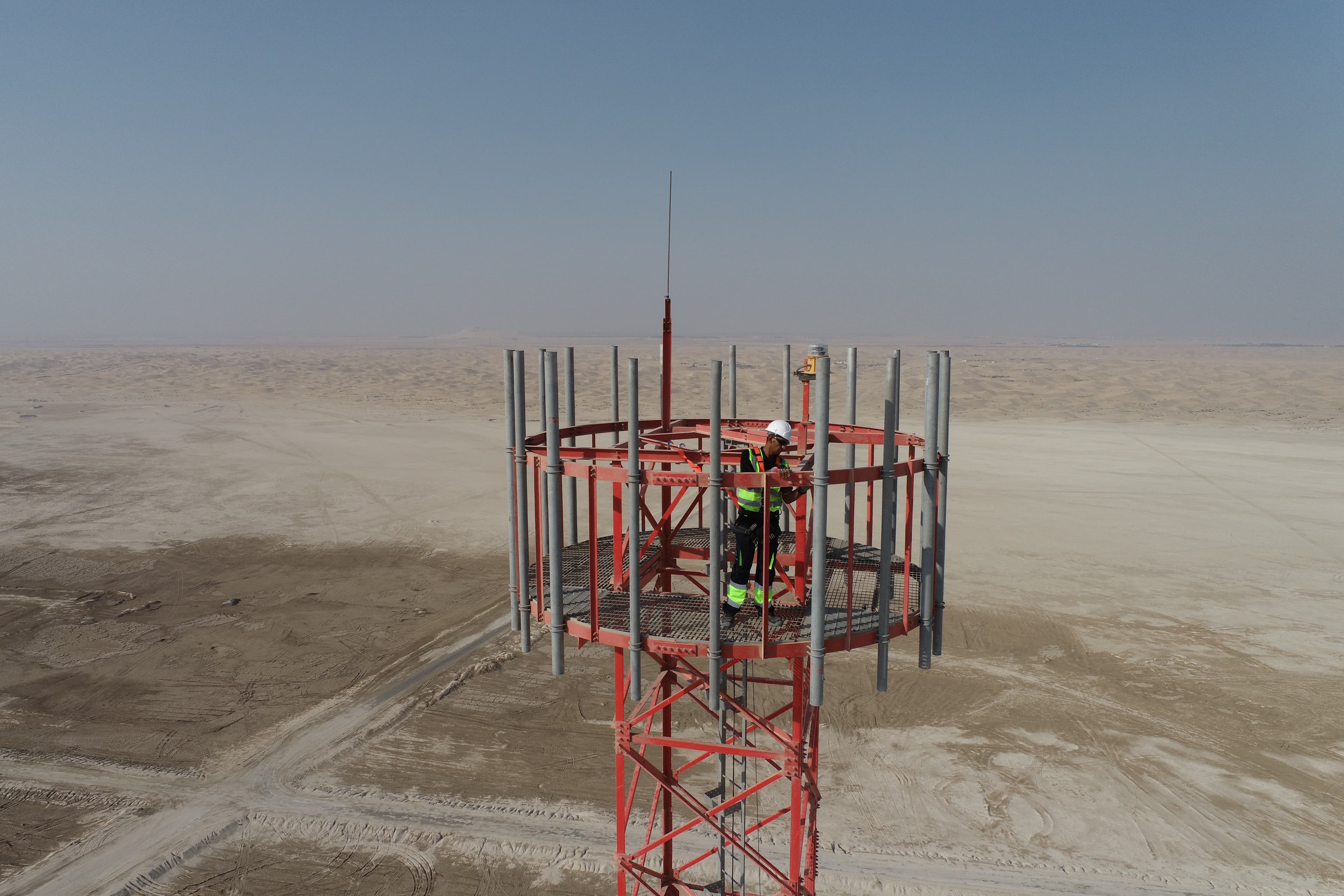 Tawasol tower top view